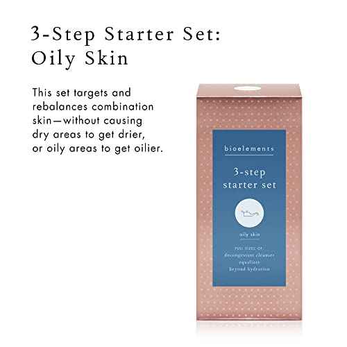 Bioelements 3-Step Starter Set: Oily Skin - Includes Decongestant Cleanser, Equalizer Toner & Beyond Hydration Moisturizer