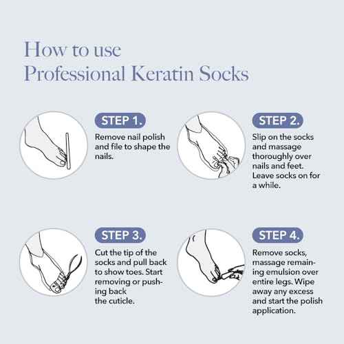 Bodipure All-In-1 Moisturizing Foot Mask | Keratin & Vitamin E Foot Mask for Dry Cracked Feet, Callus & Heel Softening | Easy-to-Use Pedicure Foot Repair | Chemical-free Feet Treatment | 50 Pairs