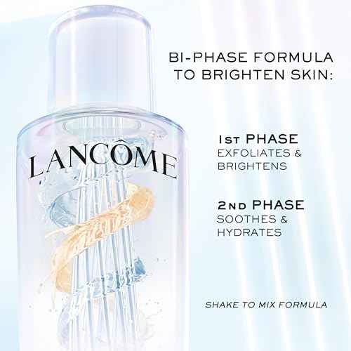Lanc?me Clarifique Double Treatment Essence - Exfoliating, Brightening & Soothing Facial Essence - with Salycilic, Glycolic & Lactic Acids - Improves Skin Radiance, Skin Tone Evenness & Hydration