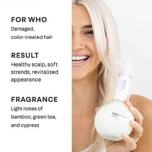 NatureLab.TOKYO Perfect Repair Shampoo & Conditioner Duo - Japanese Shampoo & Conditioner for Damaged, Color-Treated Hair - Penetrates Roots, Revitalizes & Restores Strands - Refill Pouch, 22.9oz each