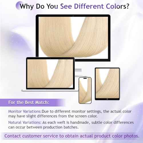 Clip in Hair Extensions Real Human Hair, 18inch 100g, 100% Brazilian Remy Human Hair Clip ins for Women, Straight Seamless Double Weft Hair Extensions, Invisible 8pcs, #613 Bleach Blonde