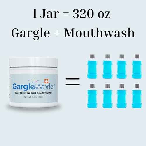 Natural Dual Mouthwash and Throat Gargle for Fresh Breath and Oral Hygiene & Immunity, with Zeolite, Humic & Fulvic Minerals, Clove, and Ocean Trace Minerals.