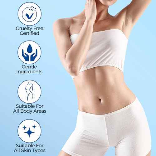 Ingrown Hair Patch, Ingrown Hair Treatment, Razor Bump Treatment for Bikini Area, Fast Ingrown Hair Pads Smooth Skin, Non-Irritating Formula for Women and Men,30 Count