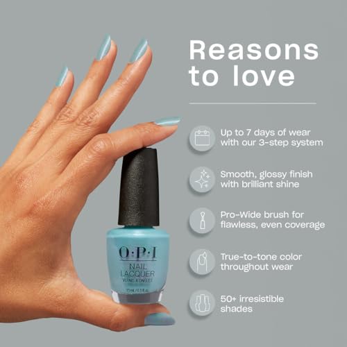 OPI Nail Lacquer Nail Polish | Opaque Cr?me and Sheer Nail Polish Shades | Fast Drying, Streak Free, and Chip Resistant Wear | What's Your Mani-tude | Fall 2025