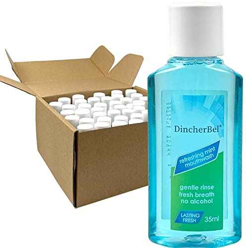 Mouthwash Travel Size, Portable Original Mint, 35ml/1.2oz (48 Pack)