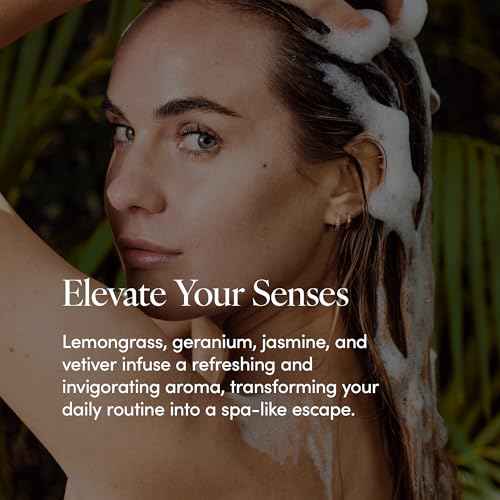 LATHER - Bamboo Lemongrass Cr?me Rinse, 8 fl oz (2-Pack) - Hair Conditioner - Lightweight Detangler - All Hair Types - Avocado Oil - Sensitive Skin Safe - Vegan & Cruelty Free - Beauty & Hair Care