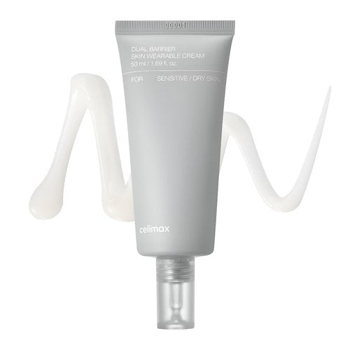 celimax Dual Barrier Skin Wearable Cream | Long Lasting Cream Face Moisturizer with Ceramides, Hyaluronic Acid, Moisturizing, Hydrating, Soothing, Repairing, Day & Night Cream, 50ml