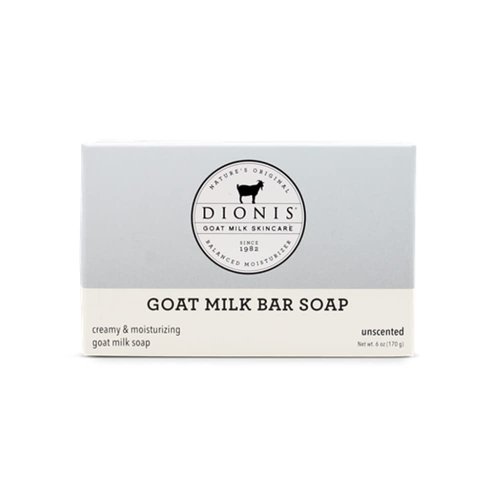 Dionis Goat Milk Skincare Unscented Lotion 8.5oz, Hand & Body Cream 3.3oz and Bar Soap 6oz Bundle