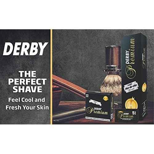 400 "Derby Premium" Single Edge Razor Blades for straight razor