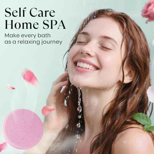 Shower Steamers Aromatherapy ? Birthday Gifts for Women Teen Girls Mom, Natural Essential Oils Bath Bombs for Relaxation Home SPA, Christmas Stocking Stuffers White Elephant Gifts for Adults