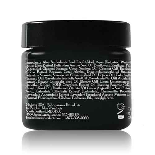 Brickell Men's Revitalizing Anti-Aging Cream For Men, Natural and Organic Anti Wrinkle Night Face Cream To Reduce Fine Lines and Wrinkles, 2 Ounce, Unscented