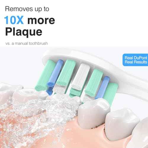 Toothbrush Heads for Philips Sonicare Replacement Heads G2,C1,4100,C2,Electric Replacement Brush Head Compatible with Phillips Sonicare Brush G2,C2,C1,for Philips Sonic Care Toothbrush,6 Pcs