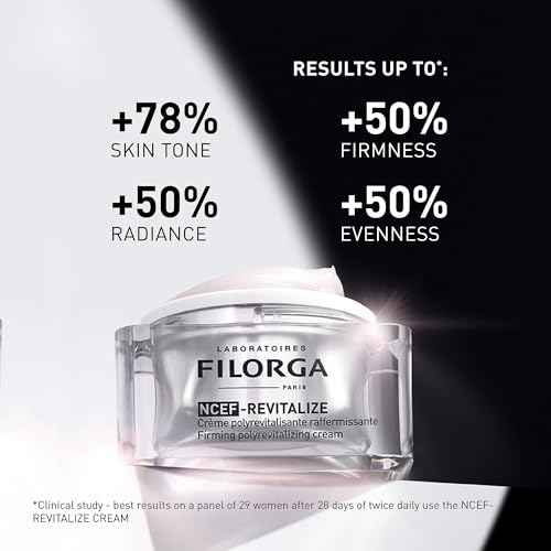 Filorga NCEF-Revitalize, A Concentrated Anti-Aging and Skin Strengthening for Smoother Brighter Skin Texture with NCEF Complex Containing Hyaluronic Acid, Amino Acids, and Co Enzymes
