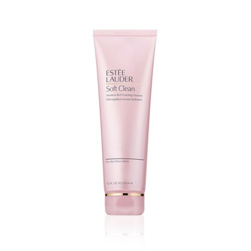 Estée Lauder Soft Clean Moisture Rich Foaming Face Wash Cleanser, 4.2 Ounce