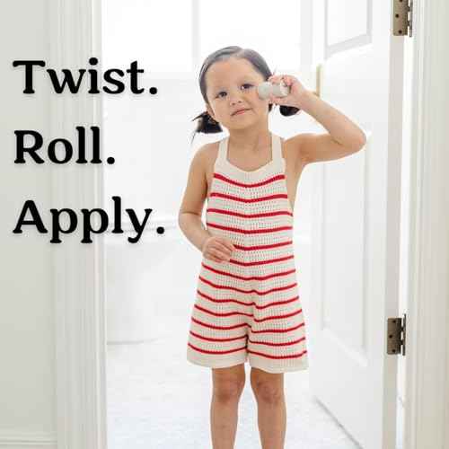Roe Wellness- Kids Sunscreen Stick For Face & Body Sun Protoction | Reef Safe, Clean Ingredients (SPF 50 Roll-on Stick)