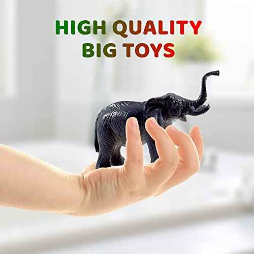 3 Handmade Bath Bombs for Kids with Wild Animals Toys Inside for Boys and Girls ? Big Size Toys Natural and Safe Bath Fizzies - Great Gift Set for Boys and Girls