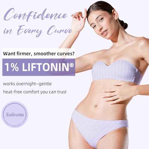 Get Dream Glow Overnight Toning Whip Cream ? LIFTONIN¢ç Skin Tightening, Firming & Anti-Cellulite Cream for Body, Booty, Thighs, Belly & Arms ? Includes Satin Eye Mask, 3.38 ounces