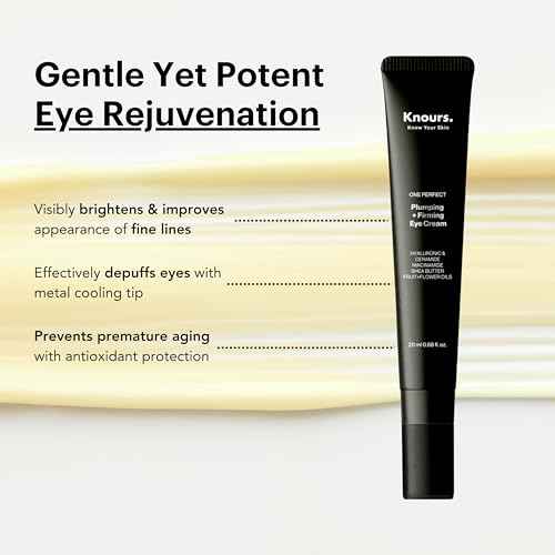 One Perfect Firming + Plumping Eye Cream with Hyaluronic & Ceramide Niacinamide Shea Butter Fruit + Flower Oils for a refreshed, Smooth Look, New & Improved Formula 20ml/0.68 fl. oz.