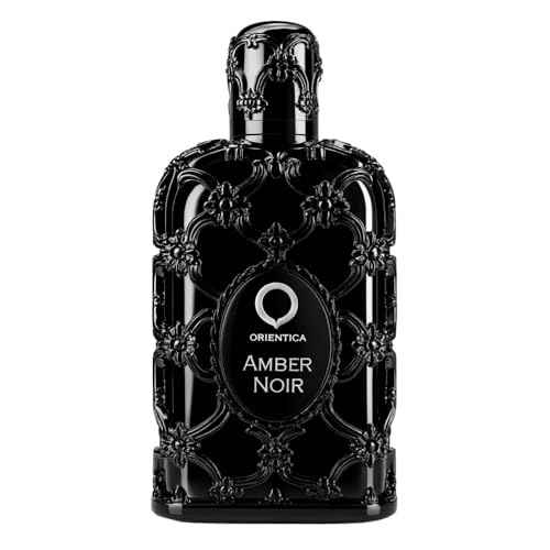 Orientica Luxury Collection Amber Noir Eau De Parfum ? Woody, Spicy, Elemi, Fig, Carrot, Lily of the Valley, Cedarwood, Sandalwood, Musk - Arabic Perfume for Men & Women ? 2.7oz / 80ml