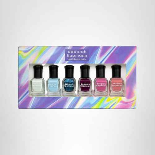 Deborah Lippmann Gel Lab Pro Nail Polish Set, Treatment Enriched Formula for Nail Health, Wear, and Shine, Vegan, No Animal Testing, 21 Free Formula