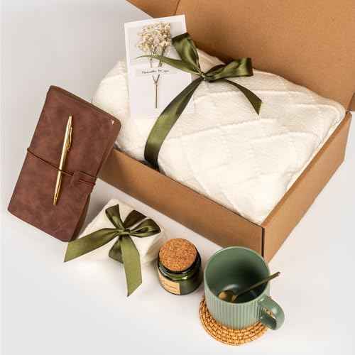 Anforsun Birthday Gifts for Women Self Care Gifts Get Well Soon Gifts, Care Package Gifts Basket for Women Mom Her Best Friends Sister Wife Girlfriend, Coworker