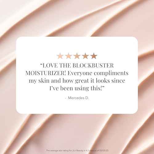 JLO BEAUTY Hydrating Face Moisturizer Cream, Hyaluronic Acid & Peptide Infused Skin Care, Moisturizer Face Cream for Women, Day & Night Formula to Visibly Smooth Fine Lines, That Blockbuster, 1.7 Oz