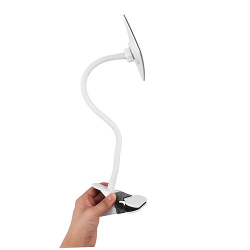 IMIKEYA Clip-on Desk Mirror Anti-Peeping Makeup Mirror Wall Mountable for Office Cubicle Dressing Room Computer Desk Rear View