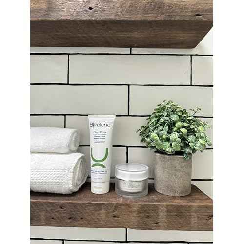 Bluelene CleanPlus+ Face Cleanser/Toner/Makeup Remover with Super Antioxidant Methylene Blue, Niacinamide, and MicroSilver. Gentle, Aloe Vera-Based Formula. Suitable for Sensitive Skin
