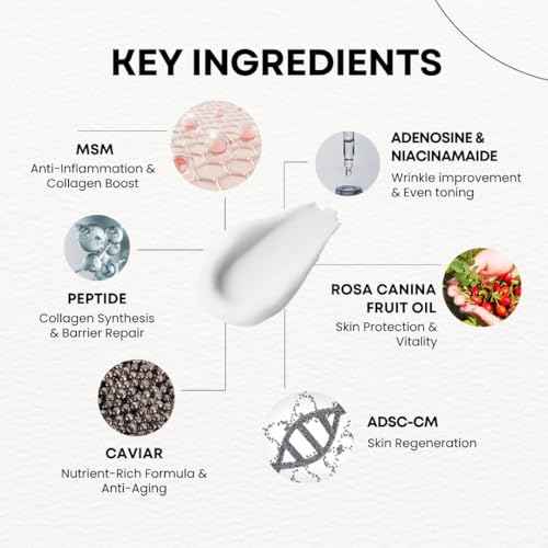 MPC Stem Cell Moisturizing Cream ? Anti-aging, Wrinkle Care, Skin Regeneration. Firming, Deep Hydration, Face Moisturizer with Caviar, Niacinamide and Peptides, Korean Skin Care 3.38 fl oz