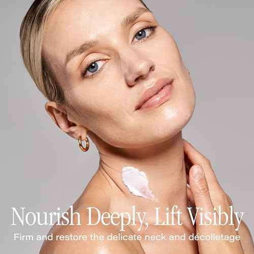 SKINN Neck Cream for Wrinkles, Neck Amour Leave-On Mask - Firming Cream, Tightening + Lifting Sagging Skin - Chin + Firming Treatment for Smoother + Firmer Skin - Cream for Men + Women