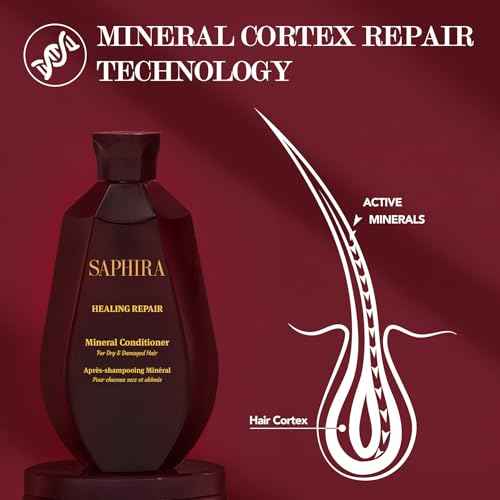 Hair Conditioner Collection for Curl Care, Repair, Mineral Treatment and Volume Boost
