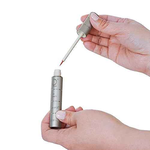 MD Lash Factor Eyelash Conditioner ? 0.05 fl oz Trial Size ? Lash Growth Serum with Biotin and Peptides, Ideal for First-Time Users
