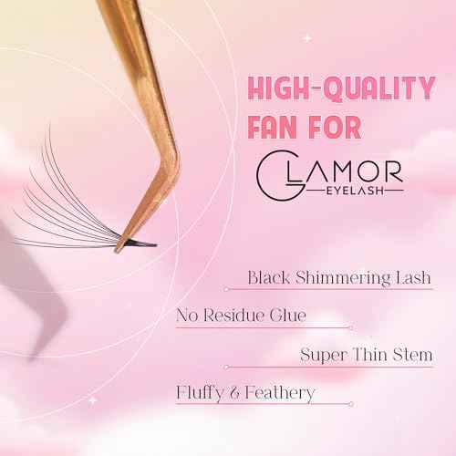 1500 Ultra Mix 7 | Extensions 6D-8D-10D| Extension with 0.05/0.07mm Thickness of Mink Lashes| C D Curl | 9-15mm Length for Fluffy Eyelash Cluster(10D-0.05-C,Mix 9-10-11-12-13-14-15mm)