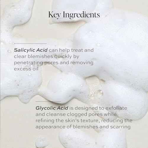 DIME Beauty Creamy Foam Cleanser, Foaming Face Wash, Daily Salicylic Acid Facial Cleanser for Oily Skin, 4 oz / 120 m