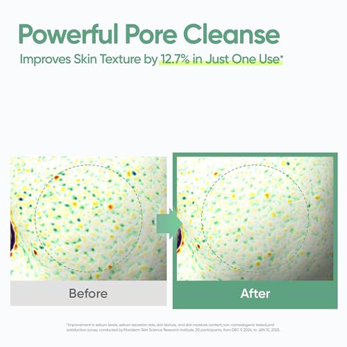 BANILA CO Clean It Zero Charcoal Capsule Pore Polish Mask | Gentle Exfoliating Facial Polish with Charcoal PHA Capsules & Green Clay | Korean Skincare for Oily & Sensitive Skin (100g / 3.53 oz)