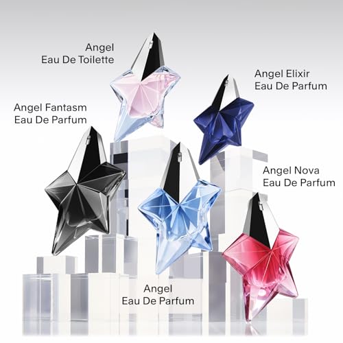 Mugler Angel Elixir - Eau de Parfum - Women's Perfume - Floral & Woody - With Sandalwood, Amber, and Vanilla - Long Lasting Fragrance