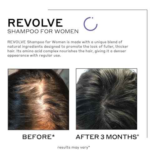 ZENAGEN Revolve Women's Thickening Shampoo | Supports Appearance of Fuller, Healthier-Looking Hair, Developed for Fine & Visibly Thinning Hair, Plant-Based, Color-Safe, 5-Minute Treatment