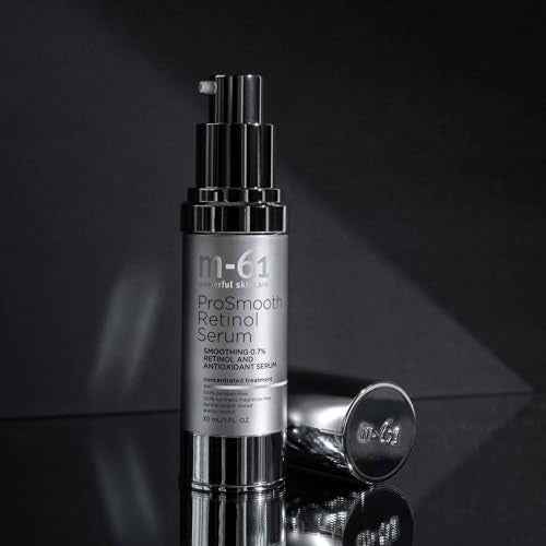 m-61 ProSmooth Retinol Serum | 0.7% Non-Irritating Retinol + Antioxidant Serum With Vitamin C. Dermatologist Tested With Clinical Trial Results. For Mature, Aging Skin - 1 Fl Oz