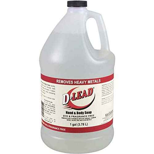 D-Lead Hand & Body Soap, Dye & Fragrance-Free, 1 Gallon, 4221ES-001