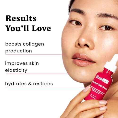 Timeless Skin Care Matrixyl 3000 Serum - Personal Care Face Serum Supports Hydration - with Hyaluronic Acid - Fragrance-Free - for Skin Care - 1 oz (Pack of 2)