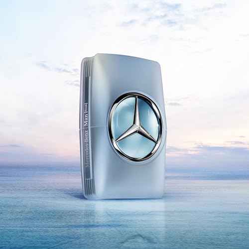 Mercedes-Benz Man Fresh - Eau de Toilette for Men - Long Lasting Mens Cologne - Bergamot, Cedarwood Cologne for Men - Mens Cologne Spray - 3.4 oz