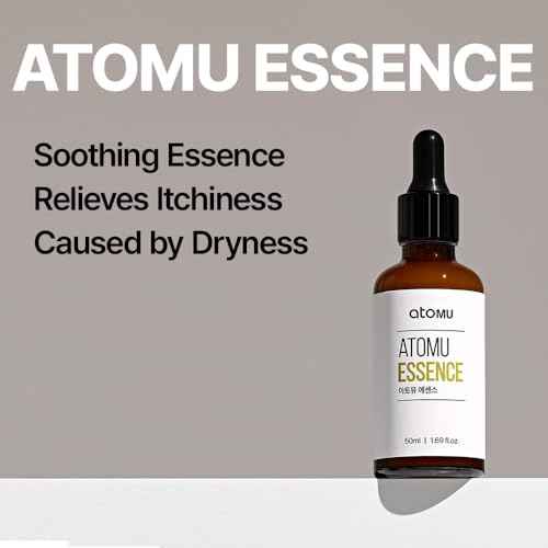 ATOMU Essence (Original) Face Serum for dry, damaged skin made with naturally fermented ingredients such as Pinus densiflora leaf extracts, 1.69 fl.oz