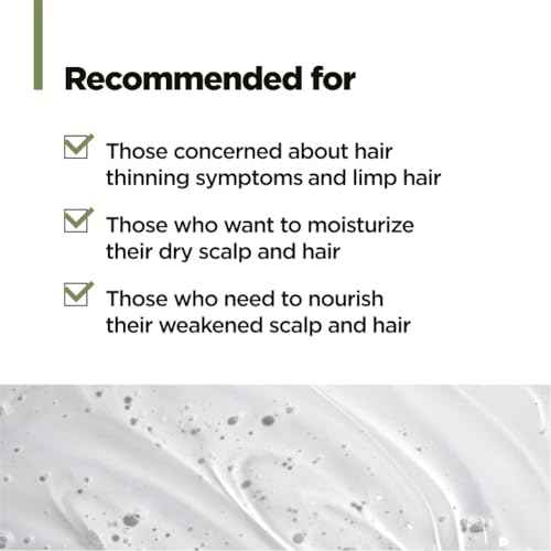 AMOS PROFESSIONAL Botanic Calm Activating Shampoo l Vegan Scalp & Hair Strengthening Shampoo with Rosemary and Biotin, Sulfate Free, 5.9 fl.oz