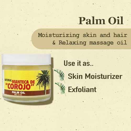 Phamark Manteca De Corojo Palm Oil 2oz