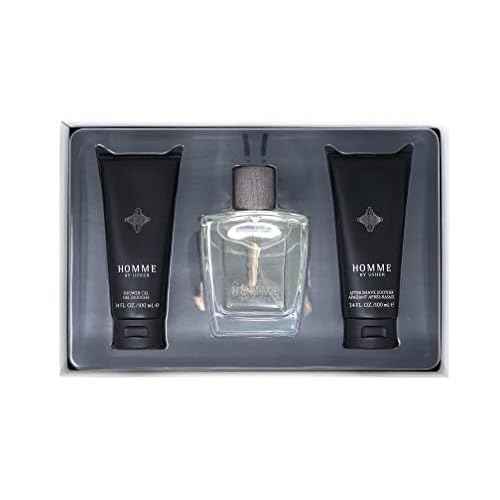 Usher Homme Men's 3-Piece Gift Set (EDT + S/G + A/S 3.4 oz Each)