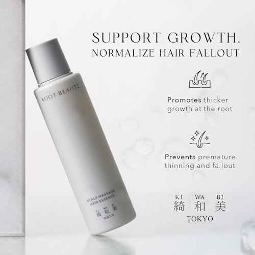 Kiwabi Root Beaut? Regrowth Hair Serum ? Lightweight Hair Growth Serum for Men and Women ? Help Prevent Hair Loss for Thicker, Stronger Strands ? Fragrance-Free & Fast-Absorbing (2.1 fl oz)