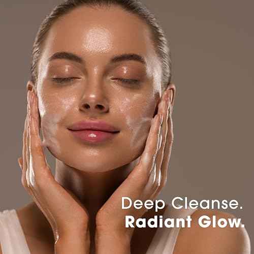 Glowbiotics Probiotic Clarifying Cleanser 5 oz ? Gentle Foaming Face Wash with 2% Salicylic Acid & Peptides | Probiotic BHA Cleanser for Oily & Acne-Prone Skin