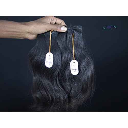 IDM 10¡± Straight 2 bundles raw indian bundles human hair indian natural straight single donor hair