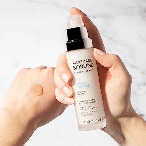 ANNEMARIE B?RLIND - AQUANATURE Revitalizing Rehydration Serum - Aloe Algae and Hyaluronic Acid Vegan Natural Facial Toner - Soothes, Hydrates, and Primes Skin for Day Cream - 5.07 Fl. Oz.