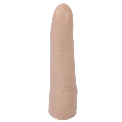 Silicone Joints Nail Finger for Tattoo, DIY Acrylic Nails Practice Flexible Practice Fingers (Dark Skin Color)